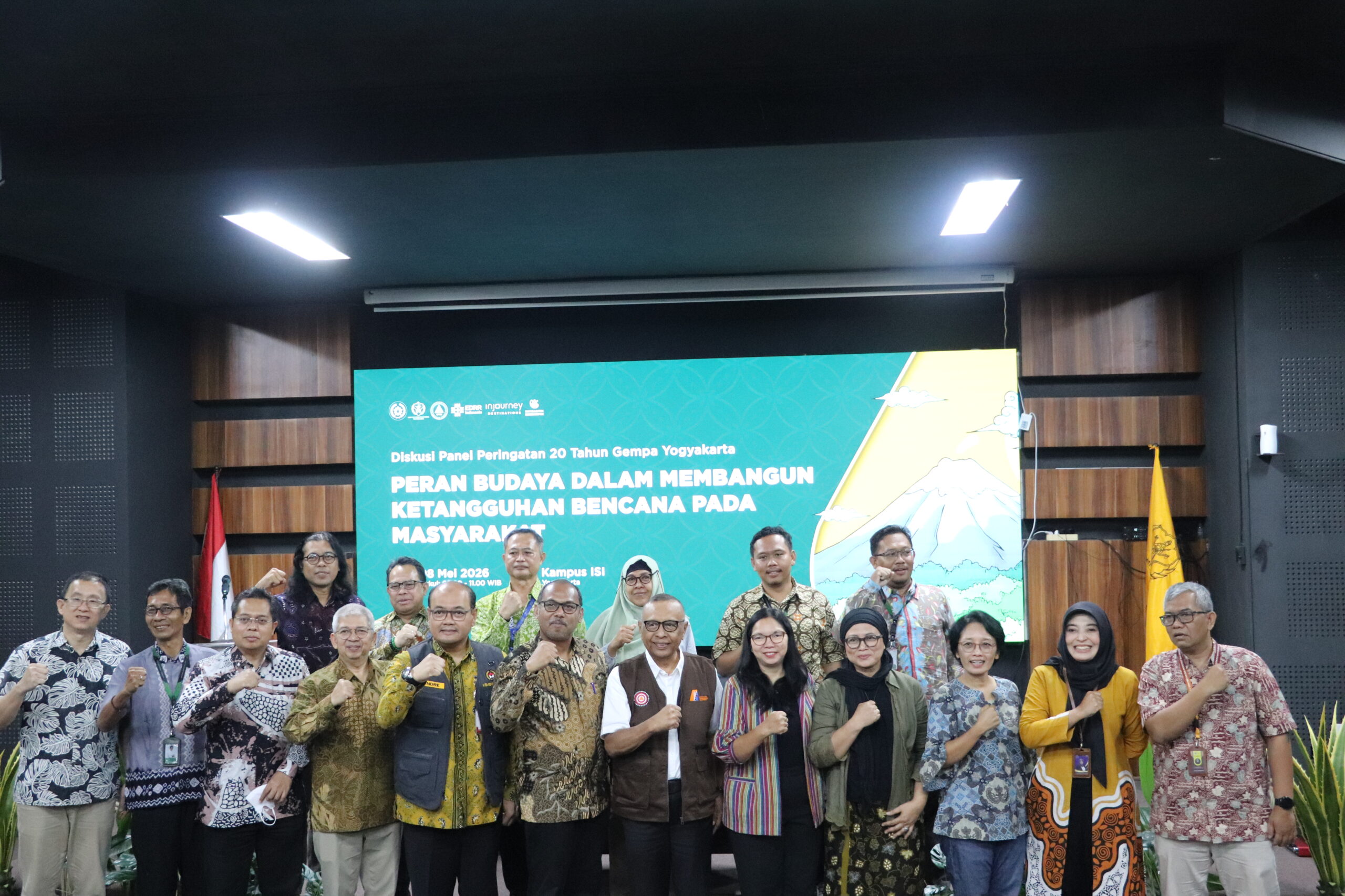 Ketika Seni Membaca Getar Bumi: ISI Yogyakarta Teguhkan Peran Budaya dalam Ketangguhan Bencana